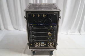 EV/EAW Amp Rack (Contains 600 Ohm 2ch Stereo Iso Transformer, XTA DP226 3wx2 Crossover, 120/240v 20A AC/NL8 Panel)