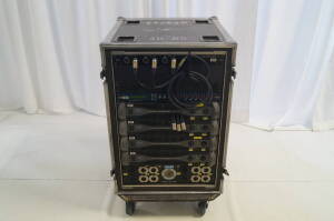 EV/EAW Amp Rack (Contains 600 Ohm 2ch Stereo Iso Transformer, XTA DP226 3wx2 Crossover, 4x QSC PLX3402 Amplifiers, 120/240v 20A AC/NL8 Panel)