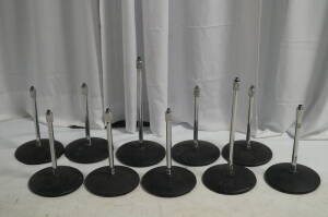 Atlas Sound Short Chrome Mic Stands