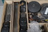 Drawer of Assorted Mic Stand Parts, Mic Goosenecks & Speaker Stand Parts - 2