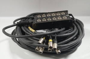 12-Channel Stage Box Multicable (2x 100', 1x 150')