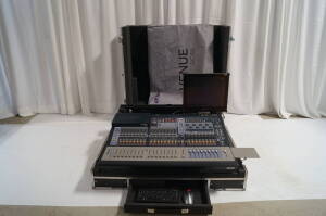 Avid Venue SC48 Console with Neovo X17AV 17" Monitor and Keyboard and Mouse and Cover and Lights, MISSING OUTPUT CARD