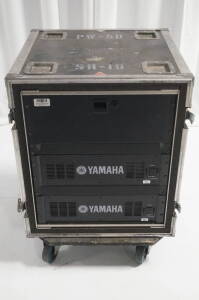 Power Supply Rack for Yamaha PM5D (Contains 4-Space Rack Drawer, 2x Yamaha PW800W Power Supply for PM5D, 2x Yamaha PSL360 PSU Cable, 1x Yamaha PSL120 Power Supply Link Jumper Cable, 1x Westbury RACDCB Circuit Breaker AC Panel)