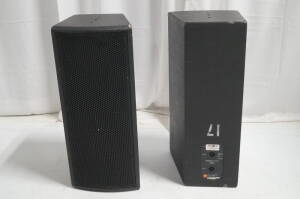 JBL MS28 Full Range Main Speakers with M8 Eye Bolts and Mounts