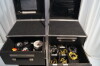 Large Worktrunk with Assorted Tape and Audio Spares/Adapters