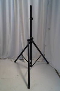 3x Pair of Tall Black Ultimate Support Speaker Stands