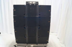 Adamson E15 Line Array Main Speakers With E-Frame Rigging Frame and Extender Beam
