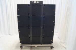 Adamson E15 Line Array Main Speakers With E-Frame Rigging Frame and Extender Beam