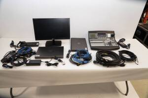 Black Magic Controller Kit (Contains Blackmagic (1) ME ATEM Controller, (2) Dell Precision M4600 Laptop, LG IPS235 23' LCD Monitor)