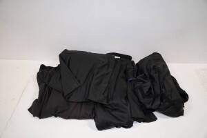Lot (7) Da-Lite DLX425, 7' x 5' Black Skirts