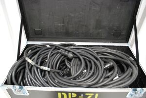 Lot 15 x 50' Socapex 2K Cable - 19c 12awg