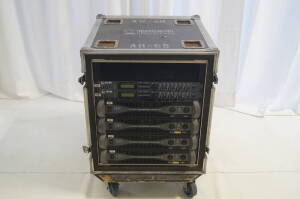 XW-AR Amp Rack (Contains (2) EV DX38 Xover, (4) QSC PLX2402 Amplifier)