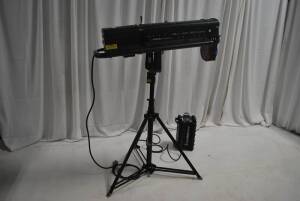 LDR Canto 1200 MSR Followspot Head, Stand, Ballast and Gel Holder(1)