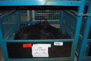 Lot 200' 1/4" Cable (12)