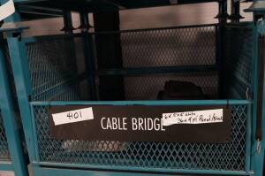5'X4' White Cable Bridge (6) / 4'X1' Black Cable Bridge (36)