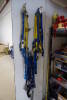 Metal Shelf and Assorted Harnesses - 9