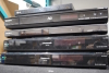 Lot Assorted CD/DVD/Blu-Ray Players and Assorted Yamaha/NAD/Crown CTS Amplifiers - 7