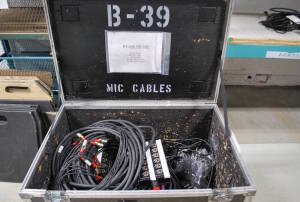 Stage Box, Stage Box and Assorted XLR Cables
