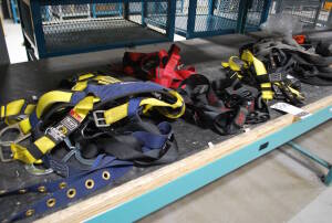 Lot (3) Assorted Sized Harness and Miscellaneous Gaxflex and Spansets