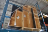 Lot Contents of 12 Pallet Racks of Wood Flats, Stairs, Risers, Wedges, (2) Steel Plywood Cart (65" x 99" x 30") and Assorted Wooden Set Pieces - 7