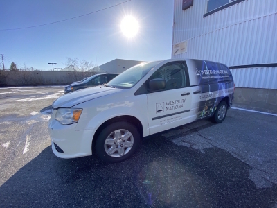 2012 Dodge RAM Van (White/Westbury Wrap)